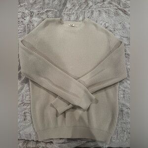 John Galt Oversized Cream Sweater